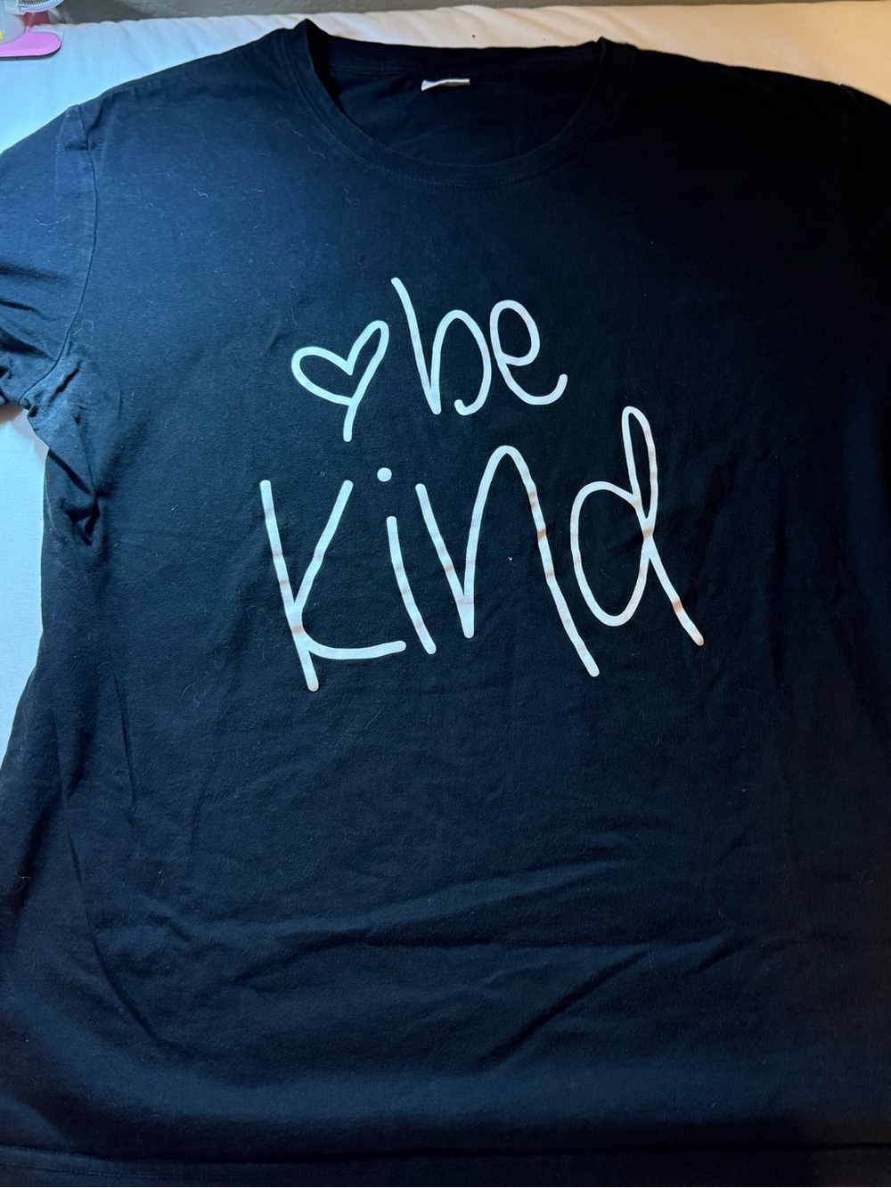 Be Kind Short Sleeve Graphic Tee - Black